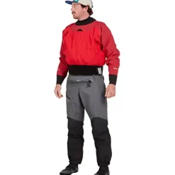 NRS Men’s Recoil Gore-TEX Pro Dry Bibs Gray M