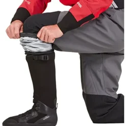 NRS Men’s Recoil Gore-TEX Pro Dry Bibs Gray M