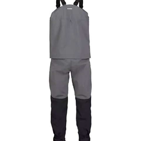 NRS Men’s Recoil Gore-TEX Pro Dry Bibs Gray