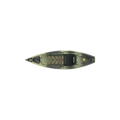 NuCanoe 2023 Frontier 12 Kayak with Fusion 360 Seat 12ft. Army Camo