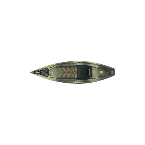 NuCanoe 2023 Frontier 12 Kayak with Fusion 360 Seat 12ft. Army Camo