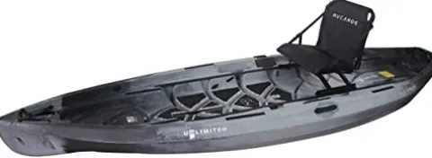 NuCanoe 2022 Unlimited Fishing Kayak with Fusion 360 Seat Tundra