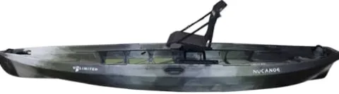 NuCanoe 2022 Unlimited Fishing Kayak with Fusion 360 Seat Tundra