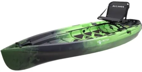 NuCanoe 2022 Unlimited Fishing Kayak with Fusion 360 Seat Tundra