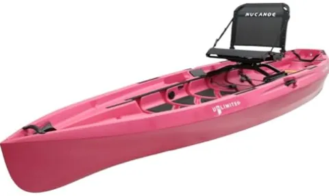 NuCanoe 2022 Unlimited Fishing Kayak with Fusion 360 Seat Tundra