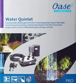 OASE Water Quintet Fountain/Light Kit White
