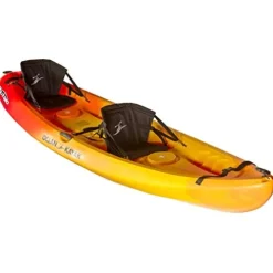 Ocean Kayak Malibu Two Tandem Sit-On-Top Recreational Kayak Sunrise