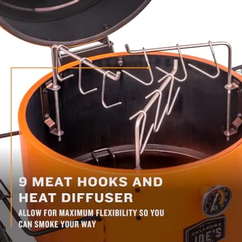 Oklahoma Joe’s Bronco Pro Drum Smoker Orange