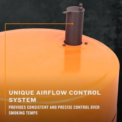 Oklahoma Joe’s Bronco Pro Drum Smoker Orange