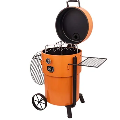 Oklahoma Joe’s Bronco Pro Drum Smoker Orange