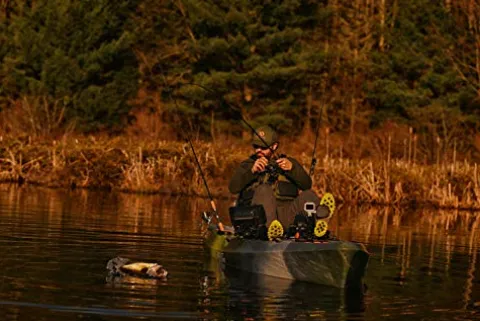 Old Town Canoes & Kayaks Topwater 120 PDL Angler Fishing Kayak First Light