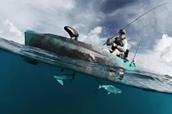 Old Town Sportsman AutoPilot 120 Motorized Fishing Kayak Photic Camo