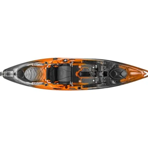 Old Town Sportsman BigWater PDL 132 Pedal Fishing Kayak Ember Camo