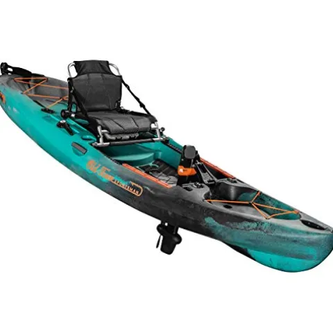 Old Town Sportsman Salty PDL 120 Pedal Fishing Kayak Photic Camo