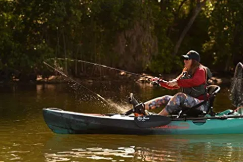 Old Town Sportsman Salty PDL 120 Pedal Fishing Kayak Ember Camo