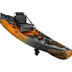 Old Town Sportsman Salty PDL 120 Pedal Fishing Kayak Ember Camo