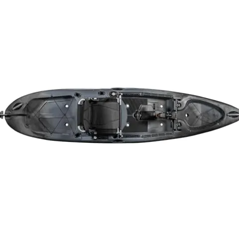 Old Town Sportsman Salty PDL 120 Pedal Fishing Kayak Steel Camo