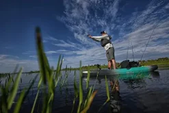 Old Town Topwater 120 Angler Fishing Kayak First Light