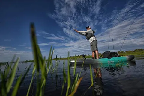 Old Town Topwater 120 Angler Fishing Kayak First Light