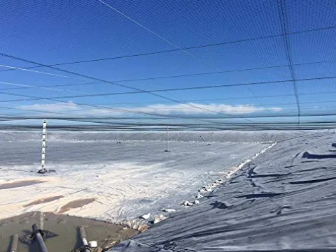 OldMacDonald Professional Grade Bird Netting 14ft x 4920ft Black