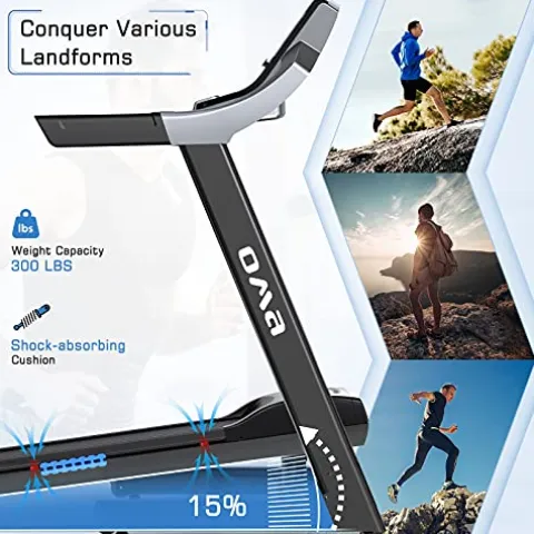 OMA 5925 Treadmill for Home Silver