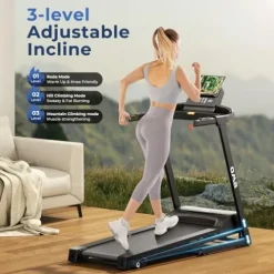 OMA Foldable Treadmill Black