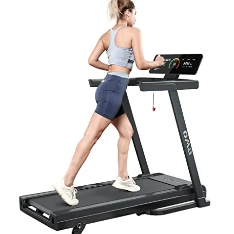 OMA Folding Treadmill Black