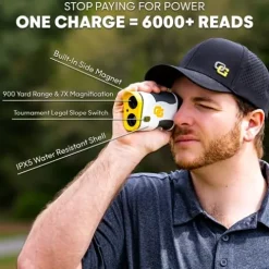 OMADA GOLF Atlas Rangefinder with Slope White