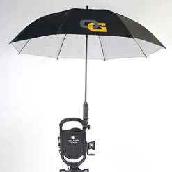 OMADA GOLF Trilite Golf Push Cart | Lightweight Folding Stand | Grey/Black