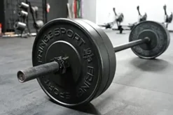 OneFitWonder Bumper Plate Set 370 lbs Black