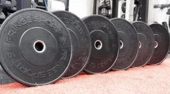 OneFitWonder Bumper Rubber Plates Set Black