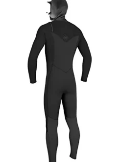 O’NEILL Hyperfreak 4/3+ mm Chest Zip with Hood Full Wetsuit Black/Black