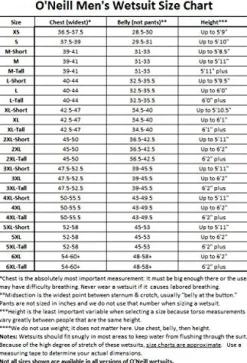 O’NEILL Hyperfreak 3/2+ mm Chest Zip Full Wetsuit Black/Black