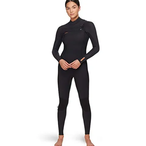 O’NEILL Hyperfreak 3/2 mm Chest Zip Full Wetsuit Black/Black