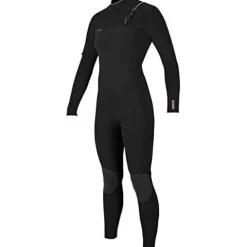 O’NEILL Hyperfreak 3/2 mm Chest Zip Full Wetsuit Black/Black