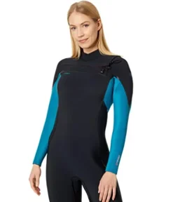 O’NEILL Hyperfreak Fire 4/3 + Chest Zip Fullsuit Black/Tidepool