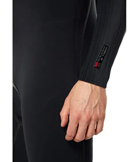 O’Neill Hyperfreak Fire + Back Zip Fullsuit Black/Black LT (6’2″-6’4″, 180-200 lbs) – A00-Black-Black