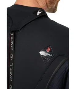 O’NEILL Hyperfreak Fire + Back Zip Fullsuit Black/Black