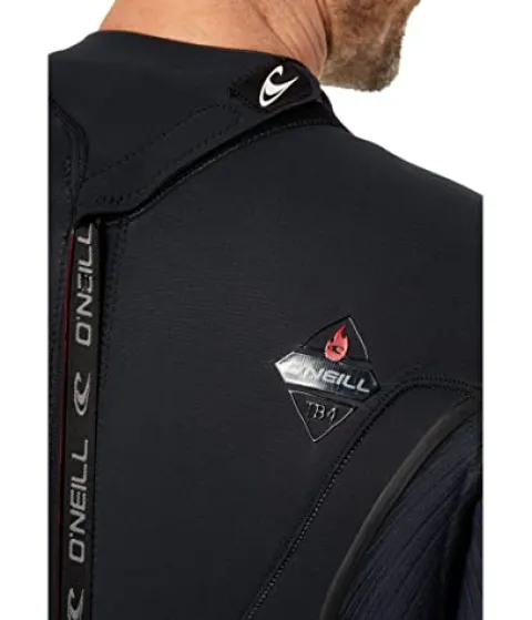 O’NEILL Hyperfreak Fire + Back Zip Fullsuit Black/Black