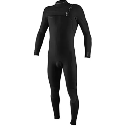 O’Neill Hyperfreak 4/3mm Chest Zip Full Wetsuit Black/Black Large