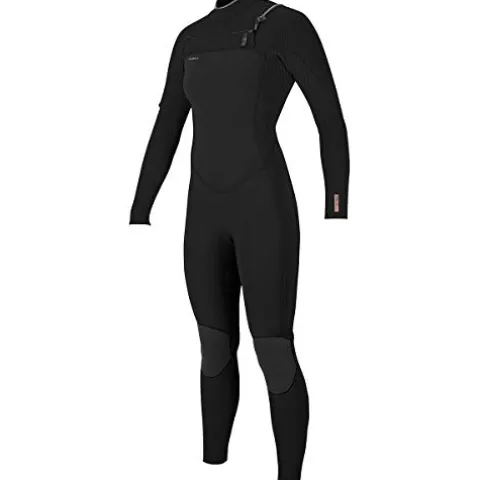 O’Neill Hyperfreak 3/2mm Chest Zip Full Wetsuit Black/Black