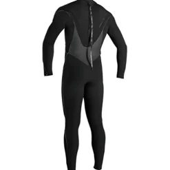 O’NEILL Psycho Freak 3/2MM Back-Zip Full Wetsuit – Men’s Black