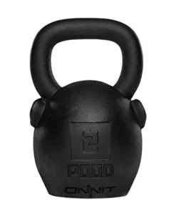 ONNIT Primal Bell Kettlebell Gorilla 72lb Black