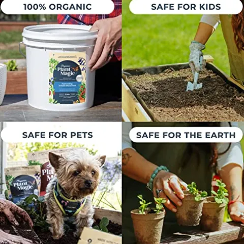 Organic Plant Magic Truly Organic™ Fast-Acting Soluble Plant Food 20 lb Bucket