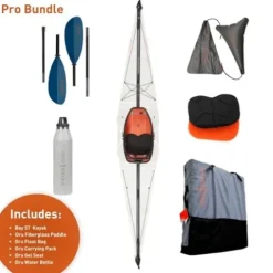 Oru Kayak Bay ST Starter Bundle White