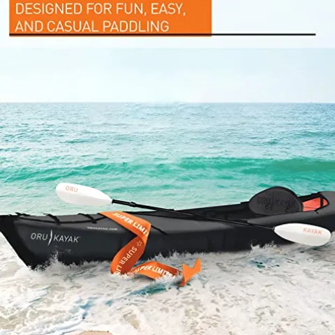 Oru Kayak Foldable Beach LT Kayak Black