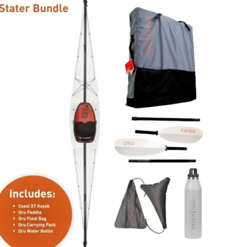 Oru Kayak Foldable Kayak Coast XT Pro Bundle White