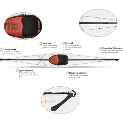 Oru Kayak Foldable Kayak Coast XT Pro Bundle White