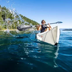Oru Kayak Lake Sport Starter Bundle White