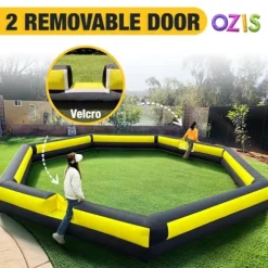 OZIS 26FT Inflatable Gaga Ball Pit with Built-in Blower for Indoor/Outdoor Activities